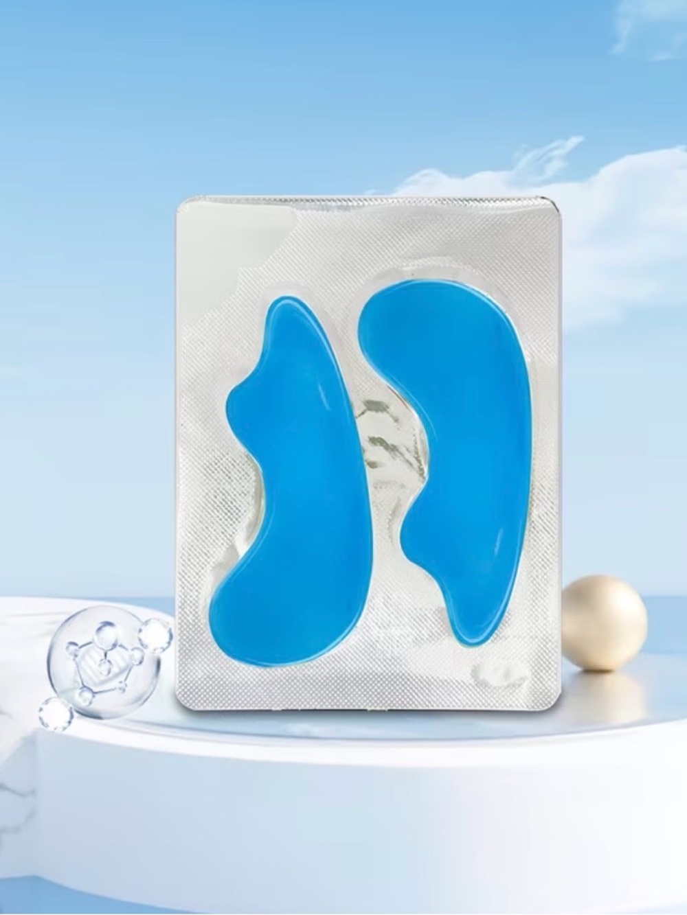 Travel kit of Hyaluronic Acid Moisturizing Nasolabial Folds Patch - Blue - Picture 5 of 9